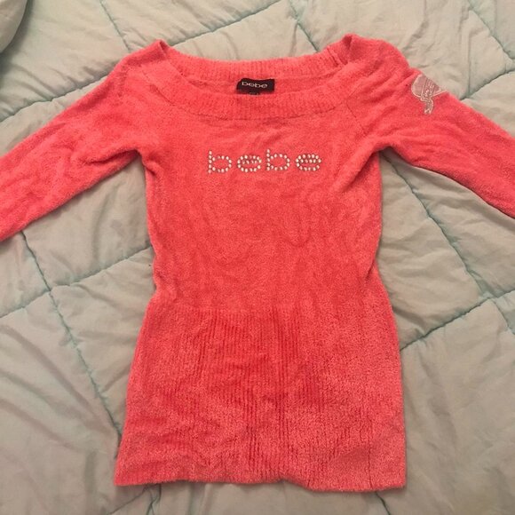 Y 2 K Pink Bebe Off The - Picture 1 of 4